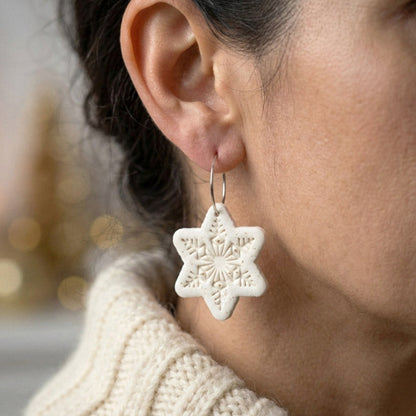 Snowflake Glitter – Ohrringe
