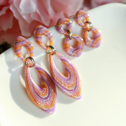 Mystic Sunset Glow – Ohrringe