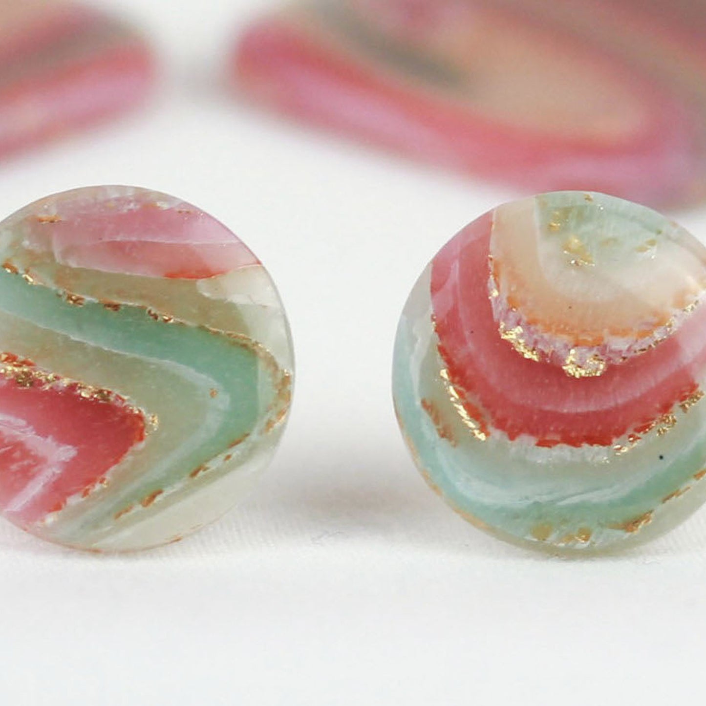Rose Gilded Marble – Ohrringe