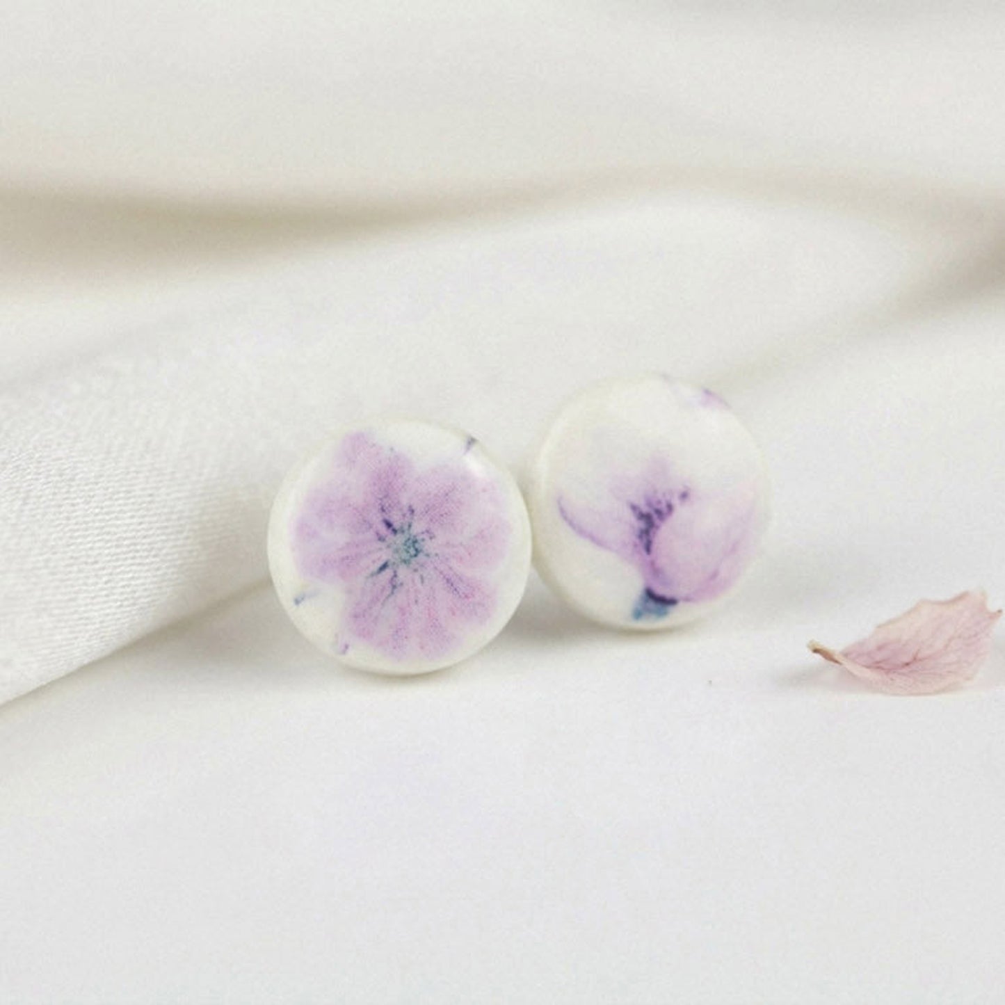 Mauve Bloom – Ohrringe