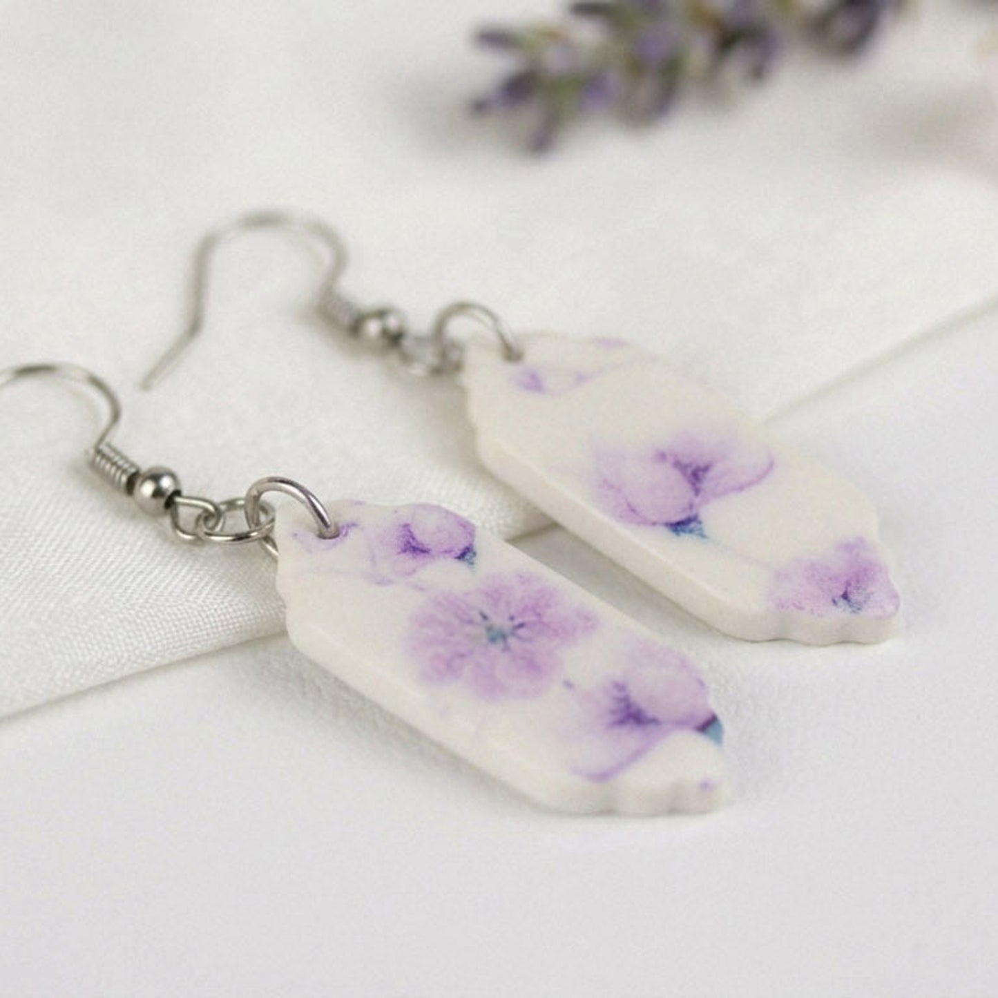 Mauve Bloom – Ohrringe