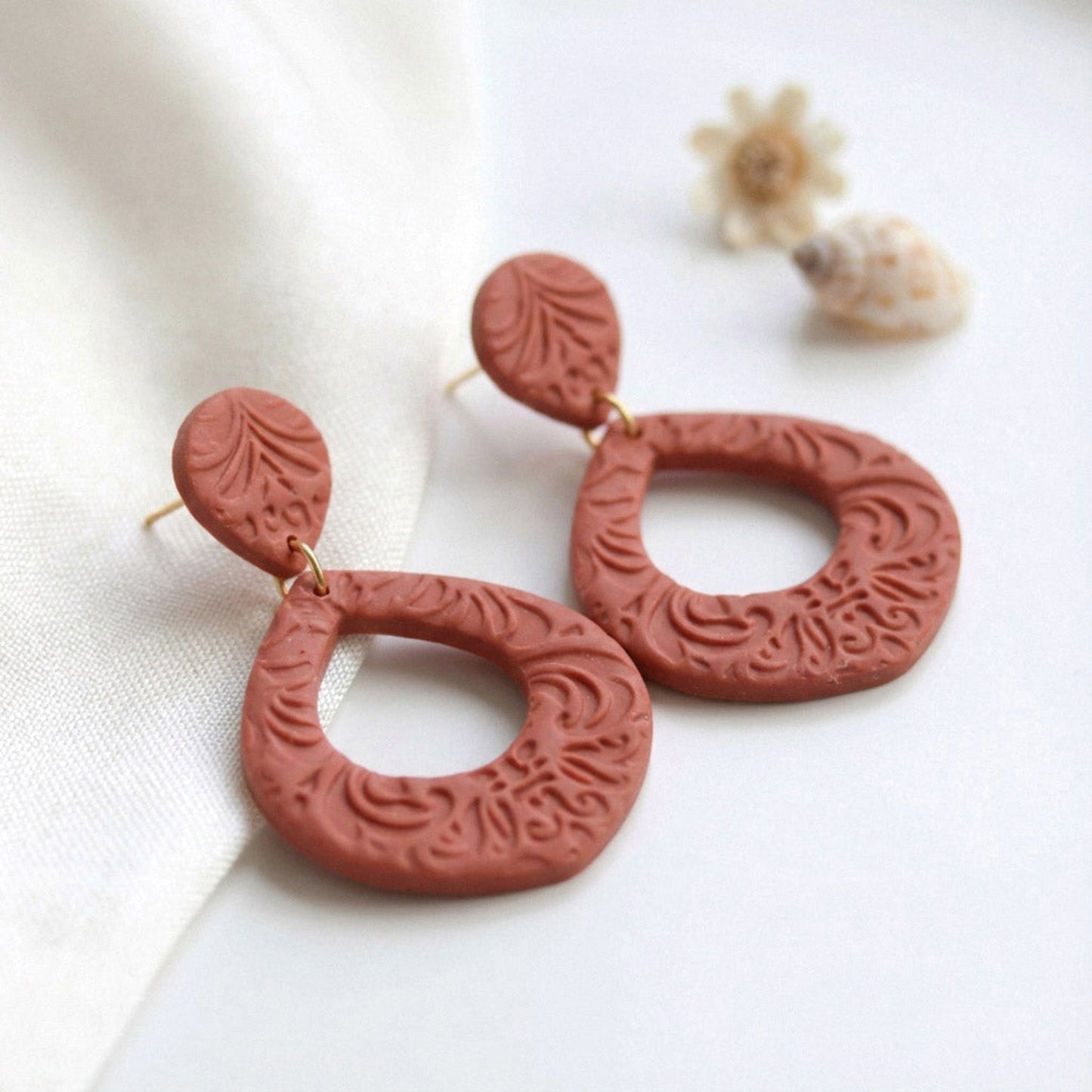 Terra Cotta Boho – Ohrringe