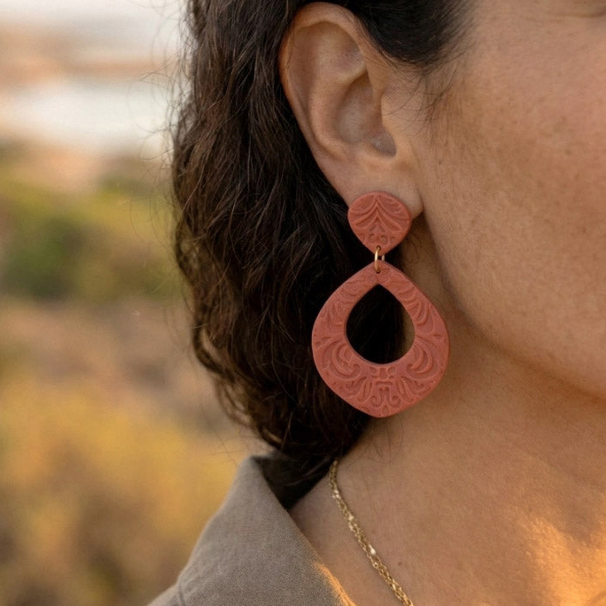 Terra Cotta Boho – Ohrringe