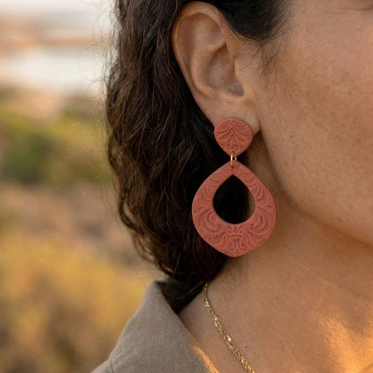 Terra Cotta Boho – Ohrringe