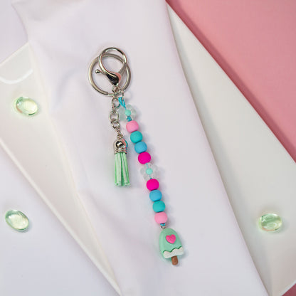 Creamy Charm – Verspielter Taschenanhänger in Eiscreme-Optik