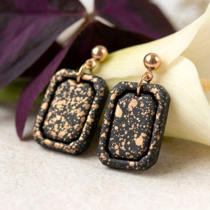 Midnight Gold Mini – Ohrringe