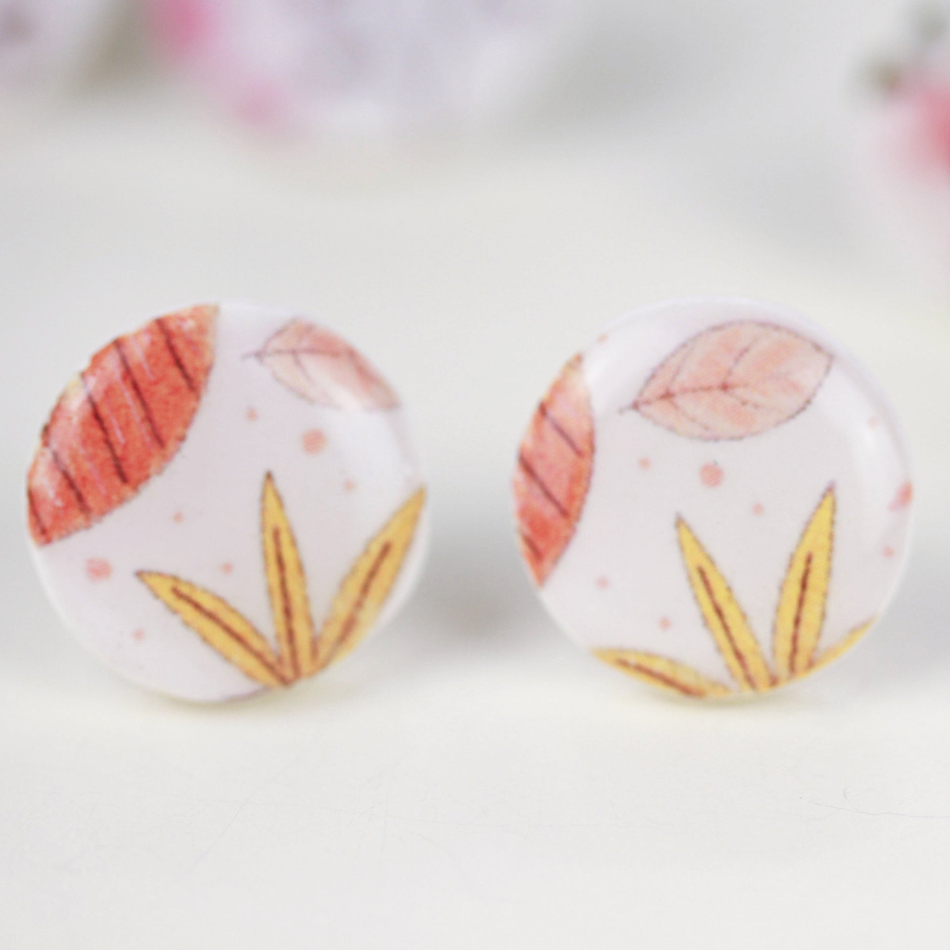 Autumn Floral Studs – Ohrstecker