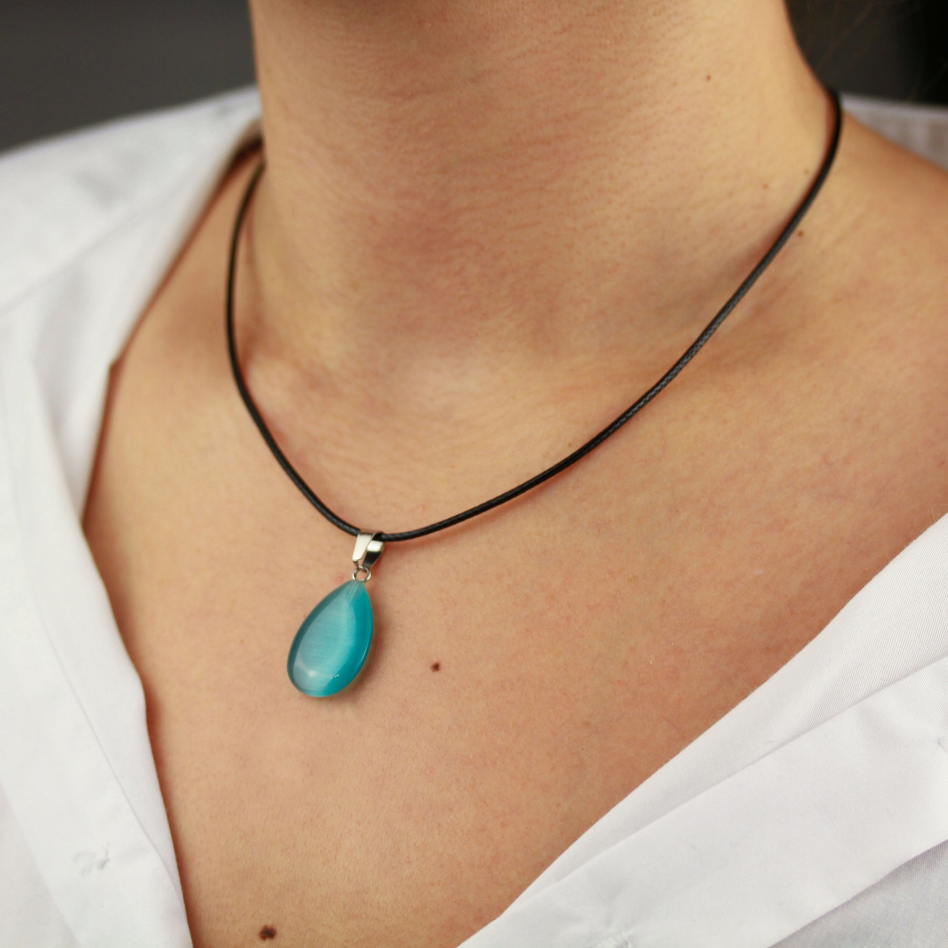 Turquoise Shimmer – Halskette