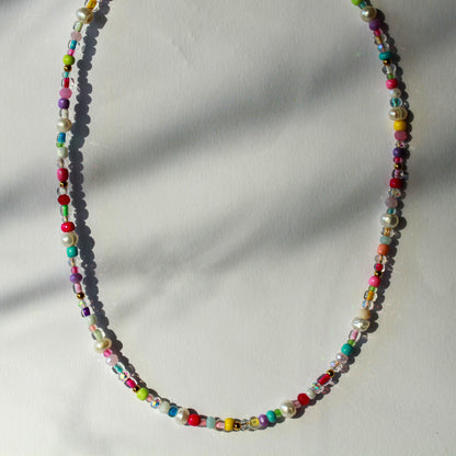 Rainbow Beads - Halskette