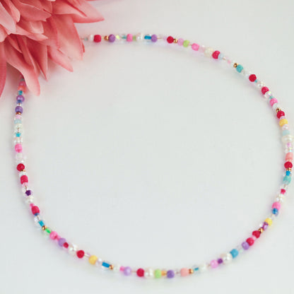 Rainbow Beads - Halskette
