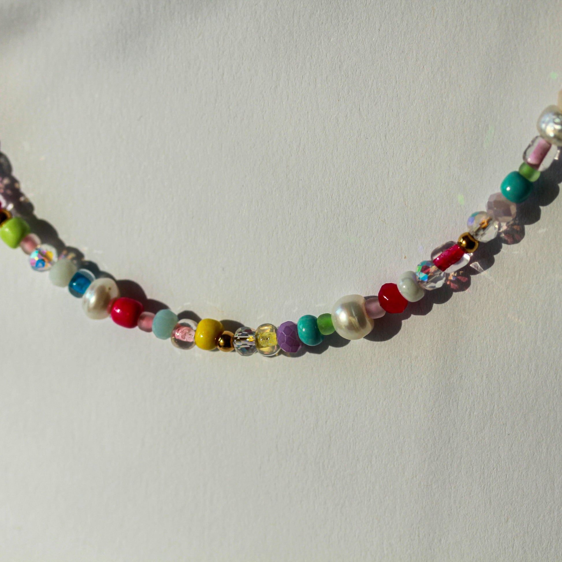 Rainbow Beads - Halskette
