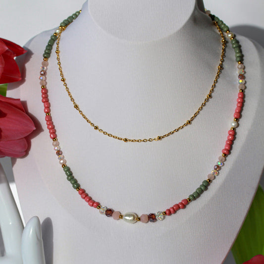 Verdant Rose Duo – Schmuckset