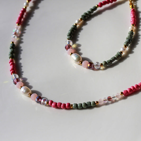 Verdant Rose Duo – Schmuckset