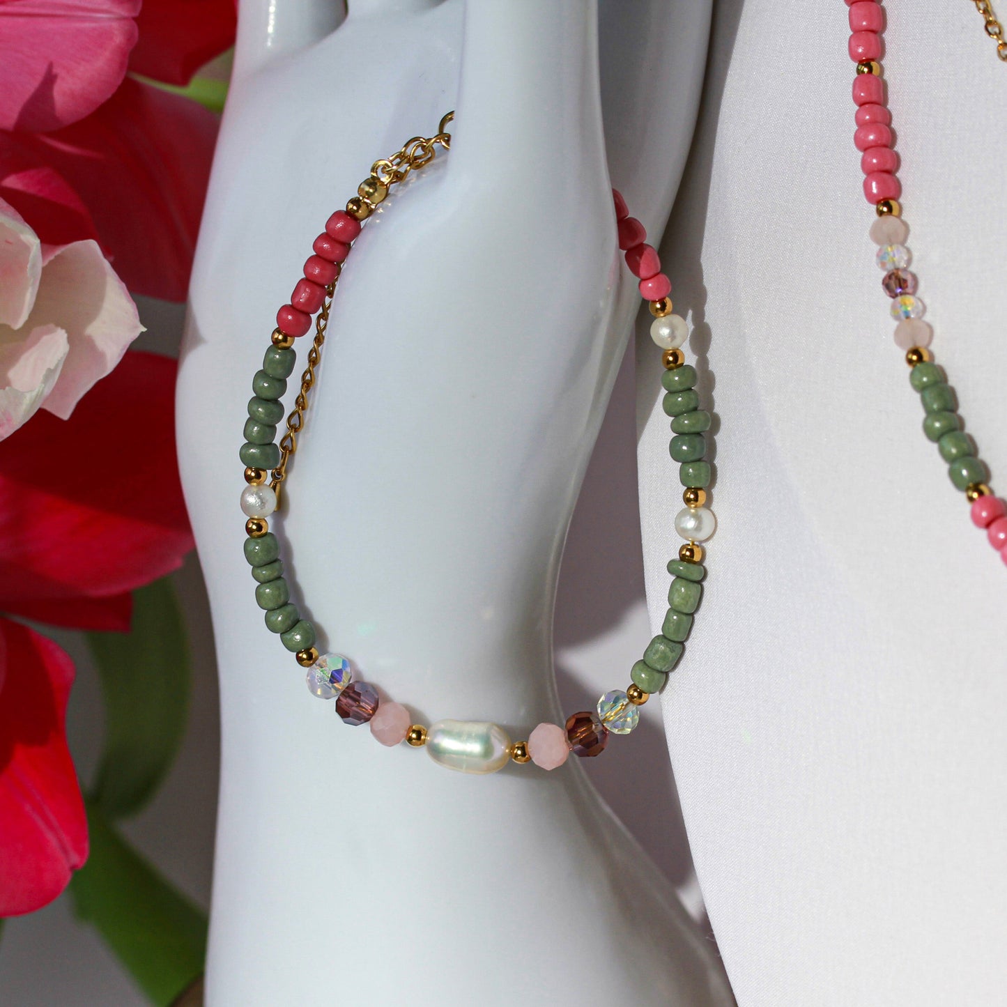 Verdant Rose Duo – Schmuckset