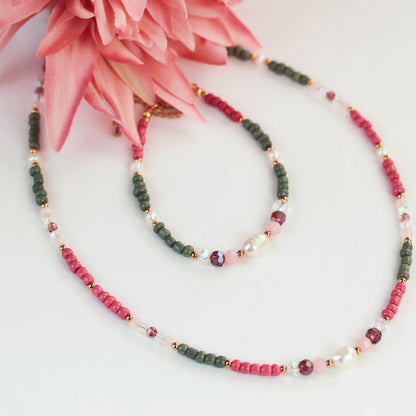 Verdant Rose Duo – Schmuckset