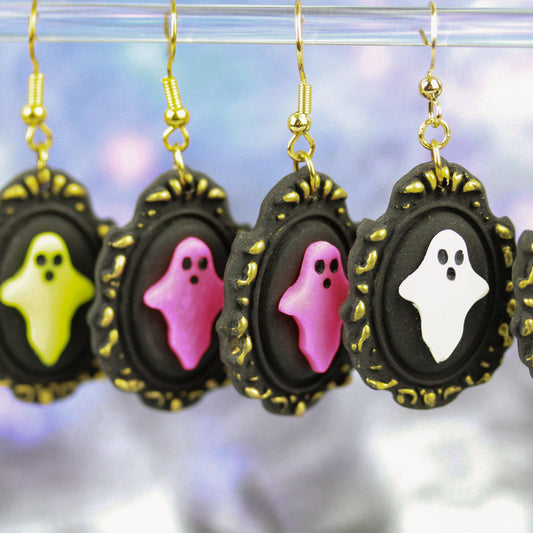 Glow Frame Ghost – Ohrringe