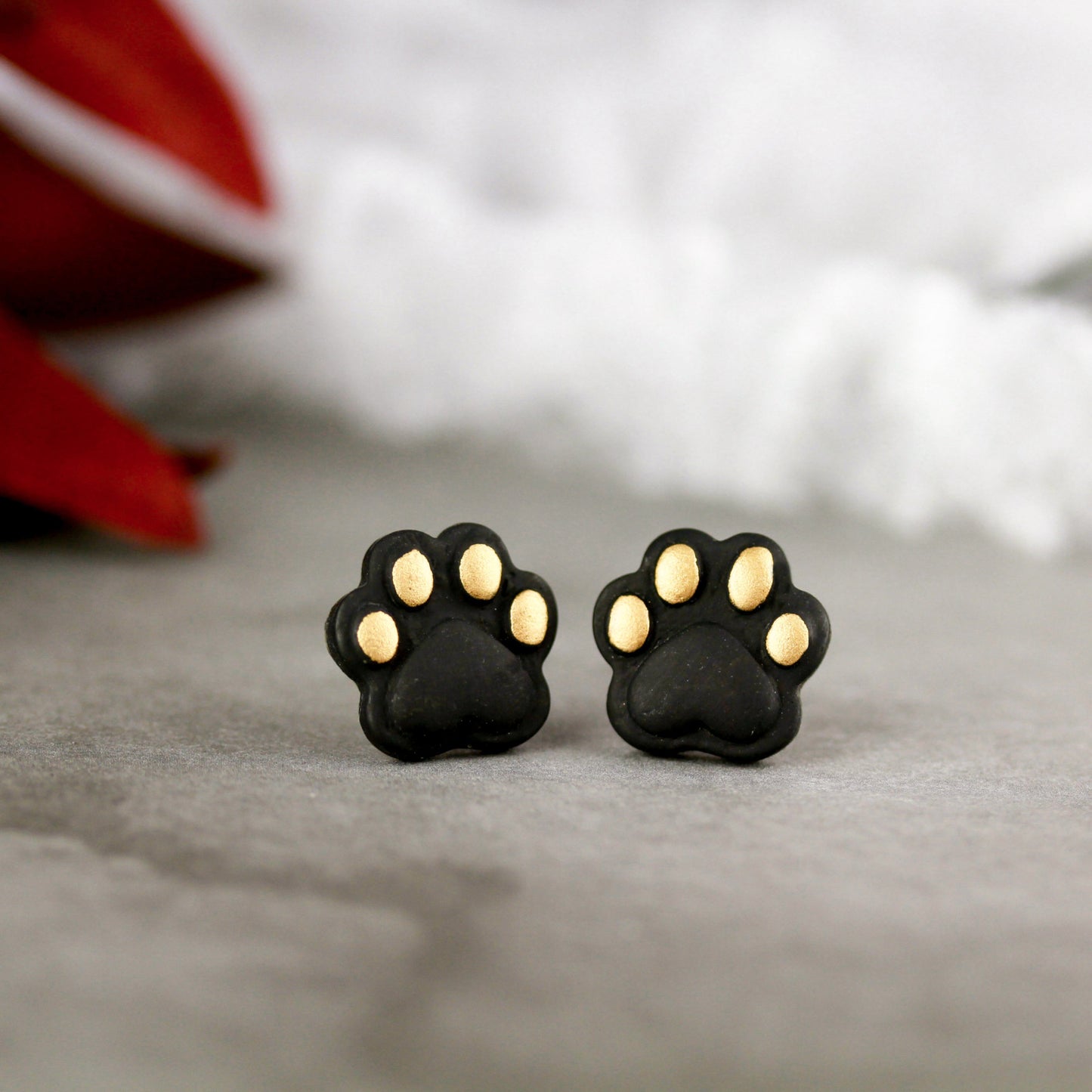 Paw Duo - Ohrstecker