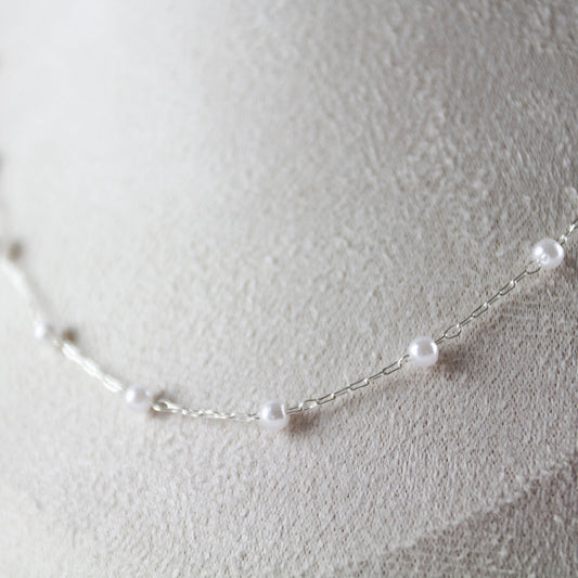 Fine Pearl Chain – Halskette