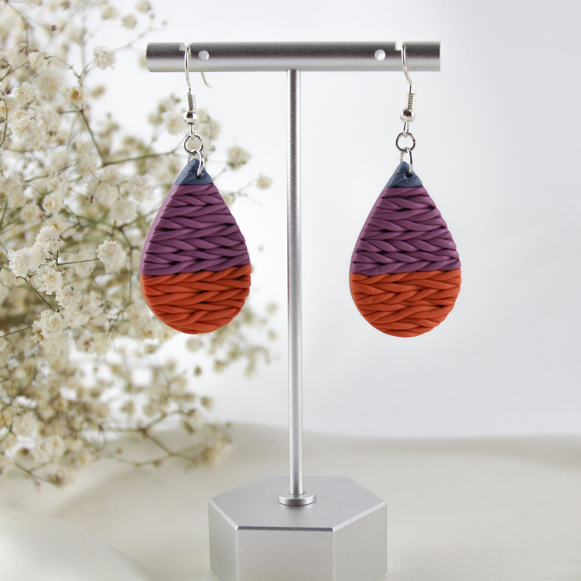 Braided Drops – Ohrringe