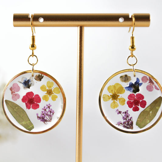 Real Flower Resin – Schmuckset