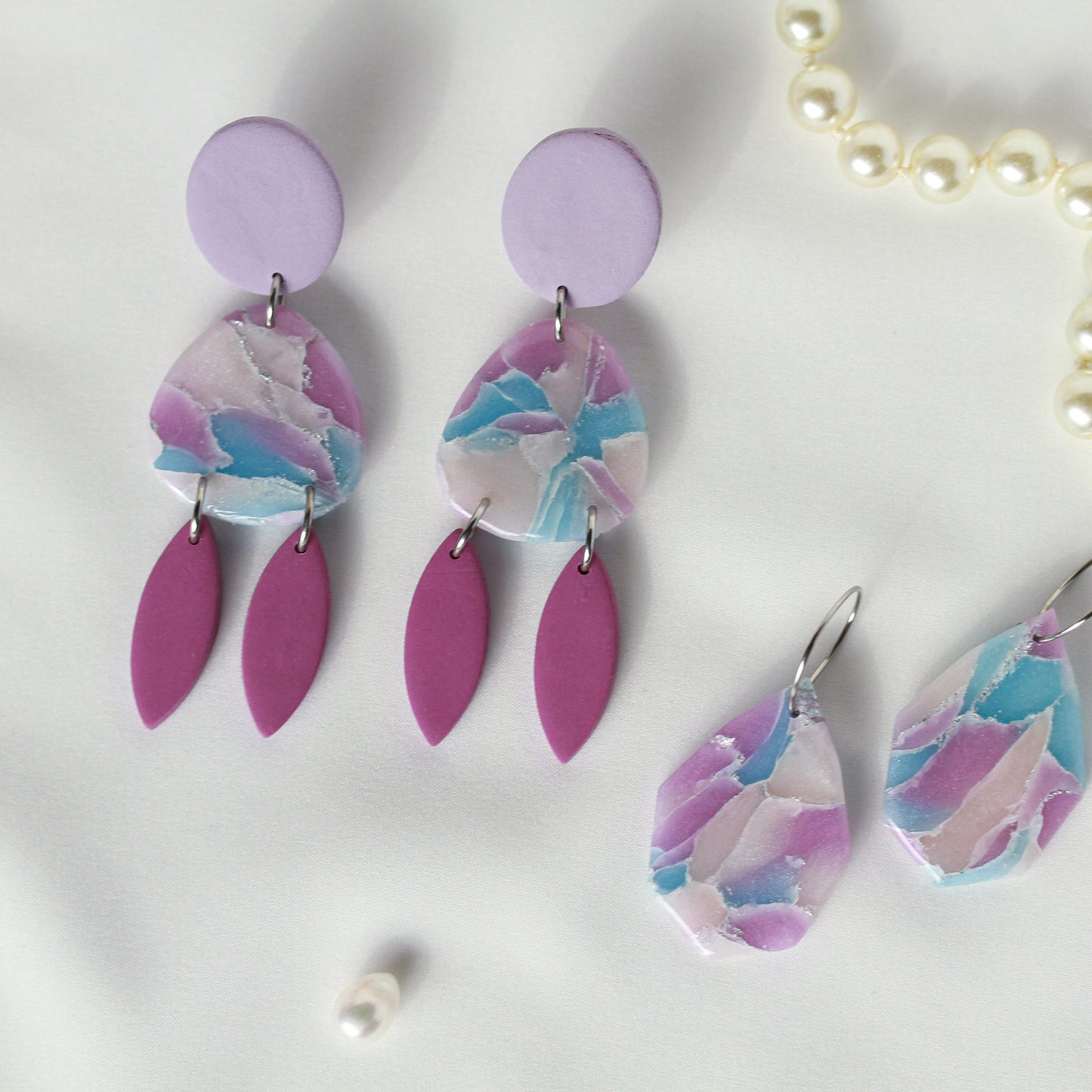 Soft Pastel Muse – Ohrringe