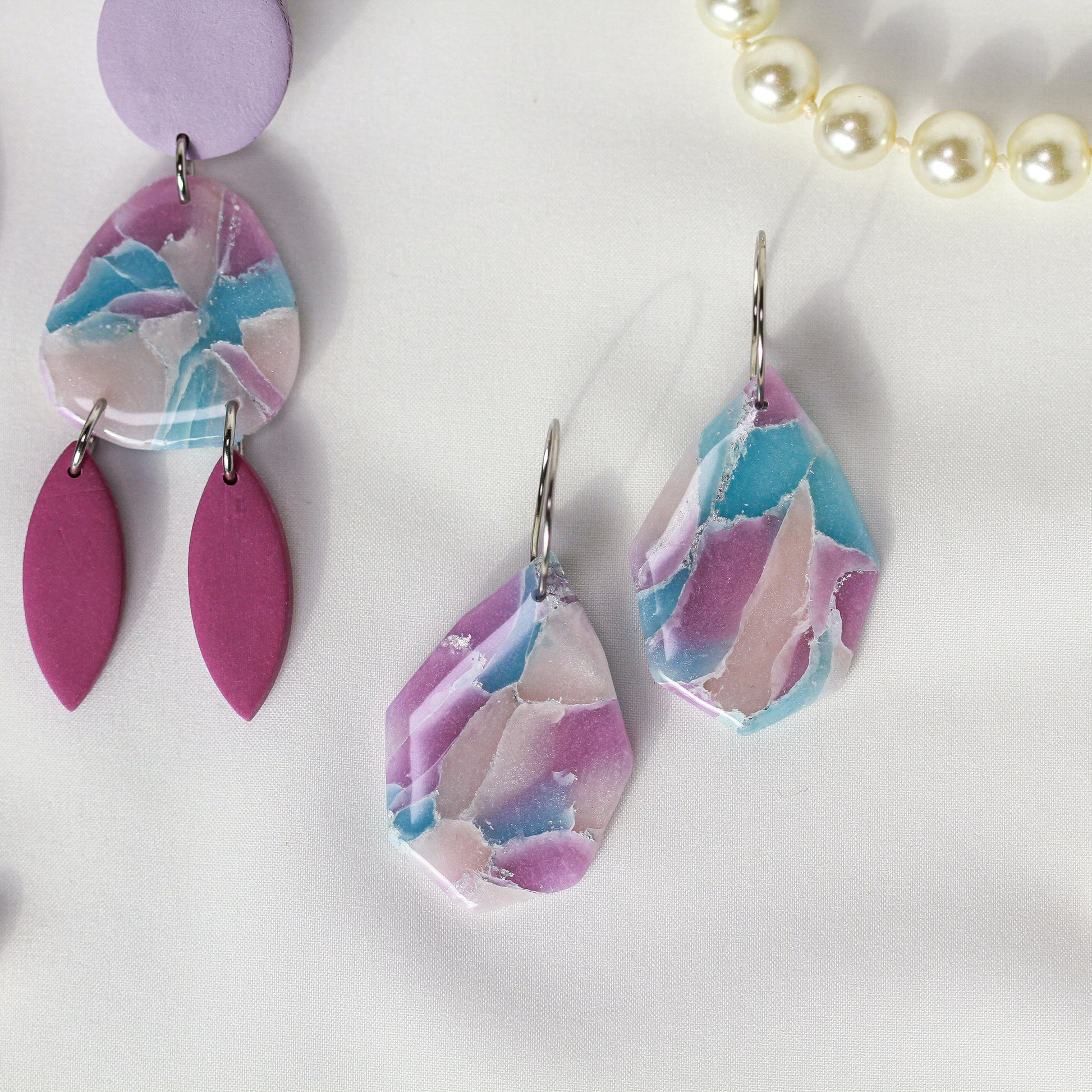 Soft Pastel Muse – Ohrringe