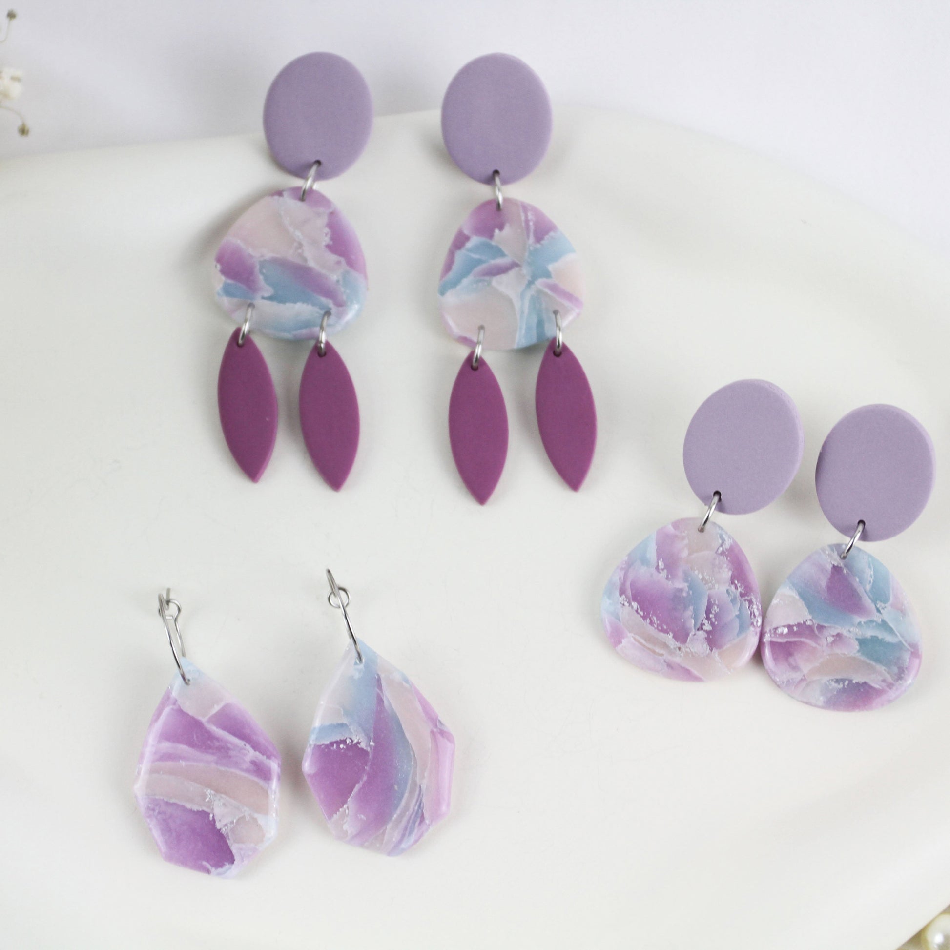 Soft Pastel Muse – Ohrringe