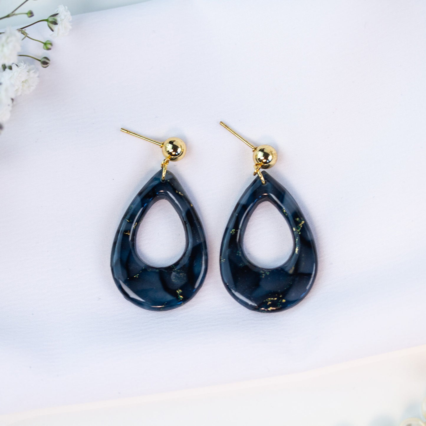 Sapphire Drop – Ohrringe