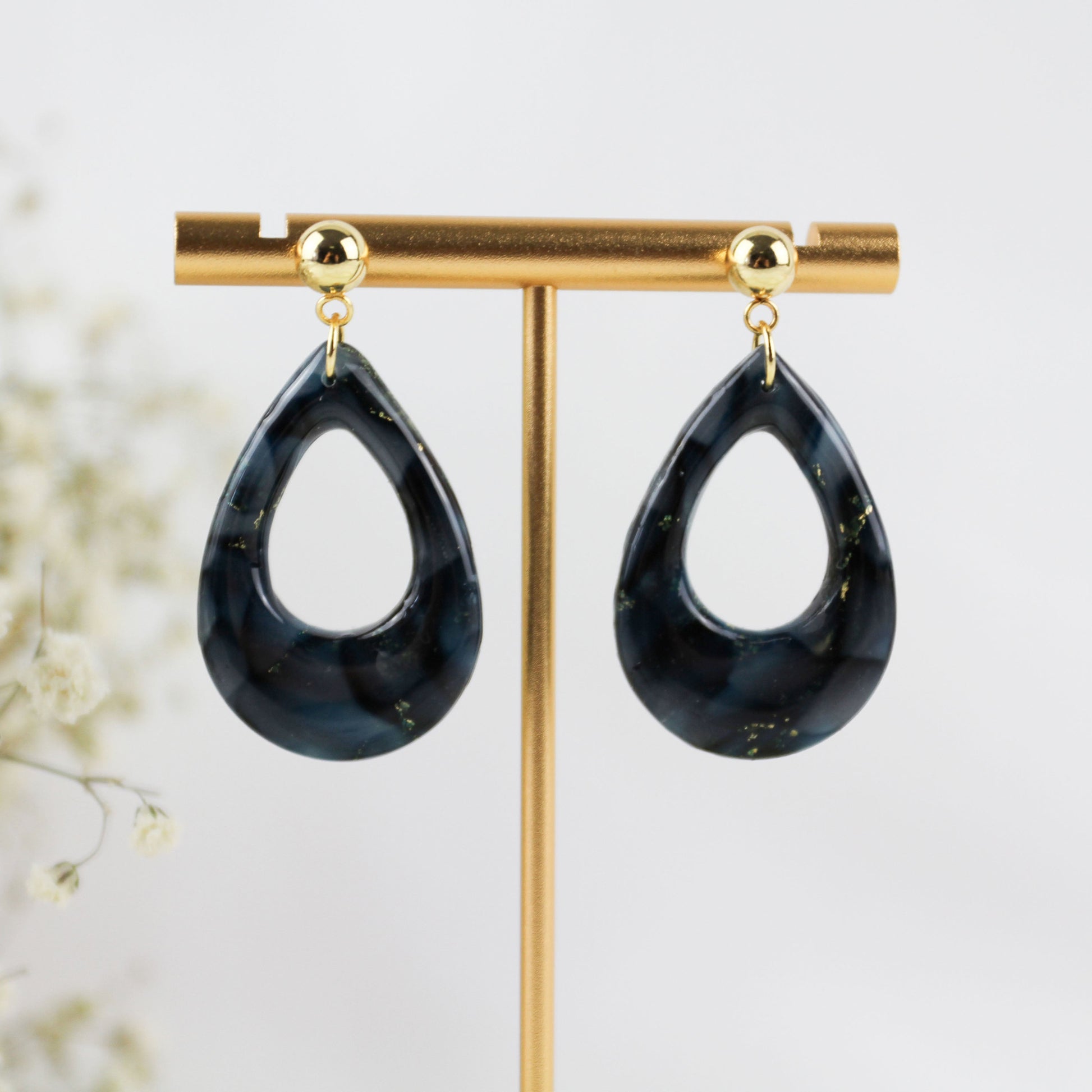 Sapphire Drop – Ohrringe
