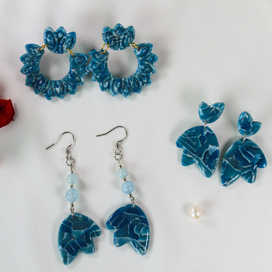 Marbela Blue – Ohrringe