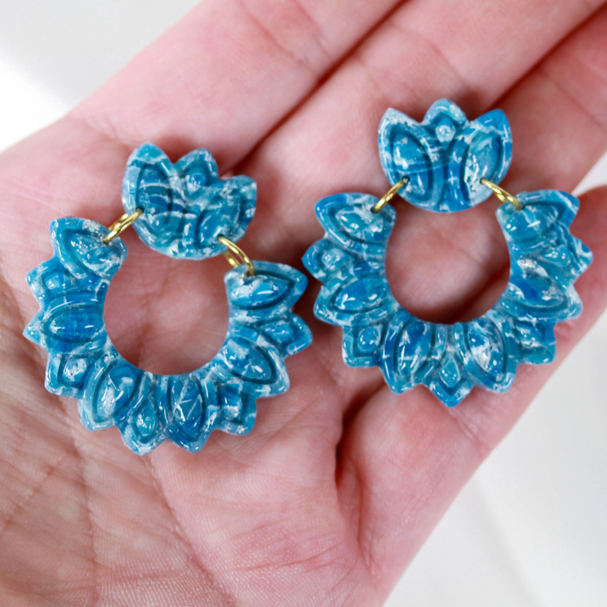 Marbela Blue – Ohrringe