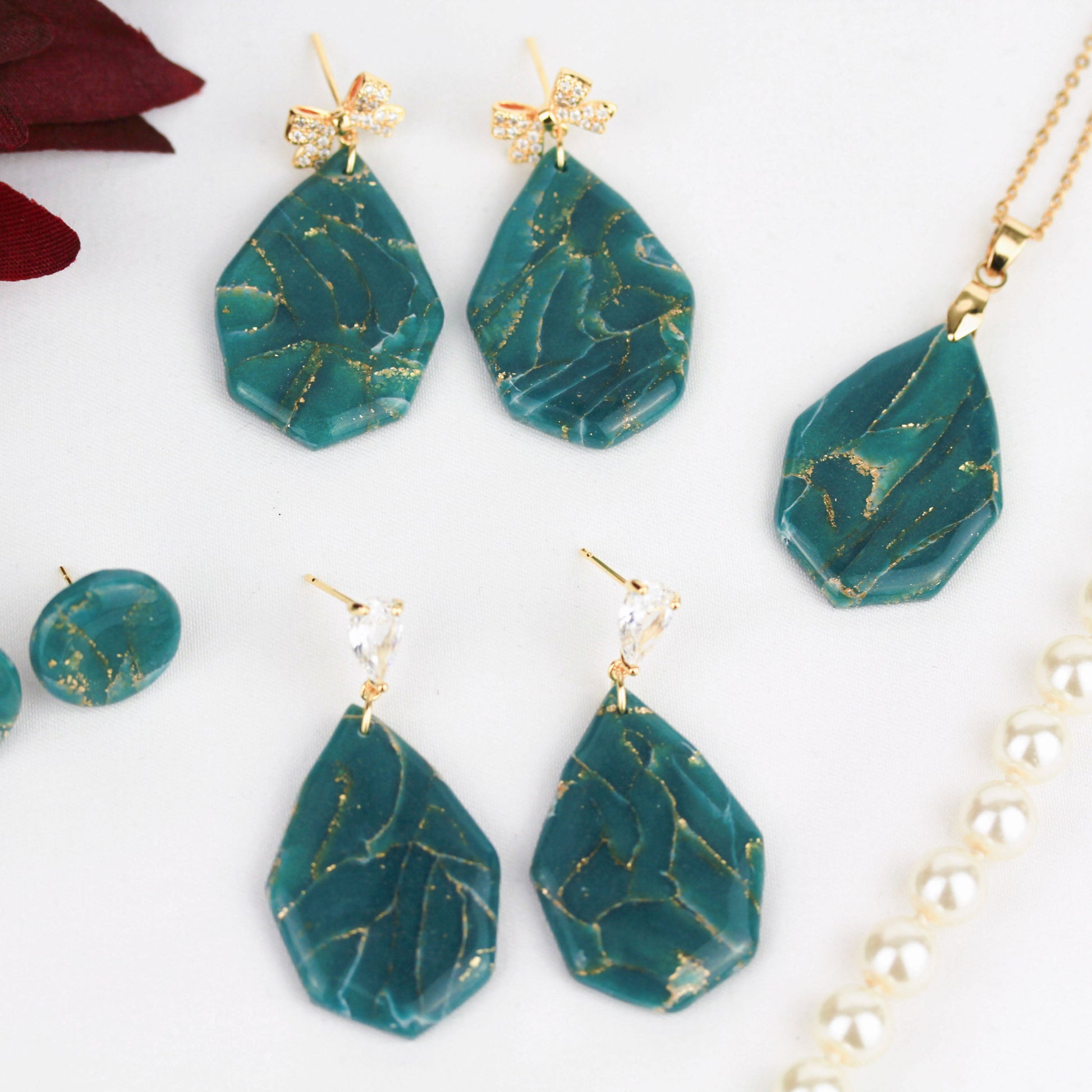 Turea Gold Turquoise – Schmuckset