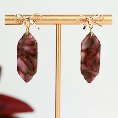 Elaris Bordeaux – Ohrringe