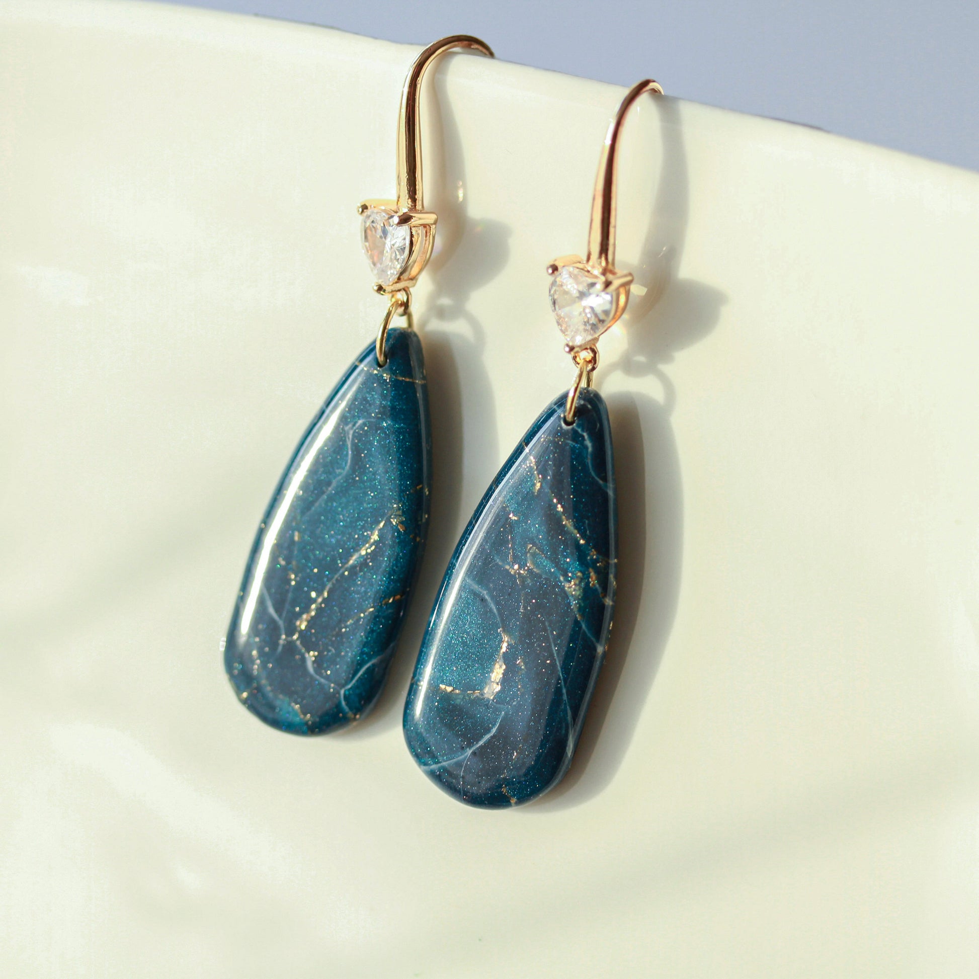 Azuria Blue Gold – Ohrringe