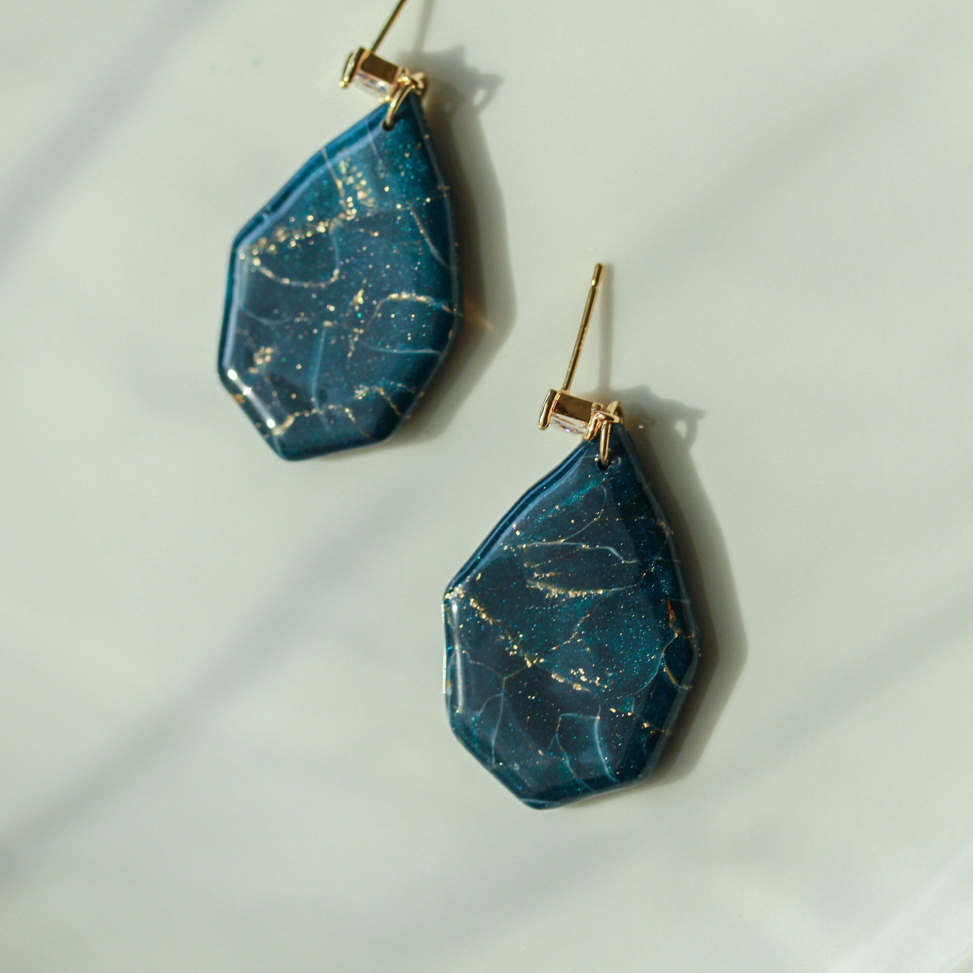 Azuria Blue Gold – Ohrringe