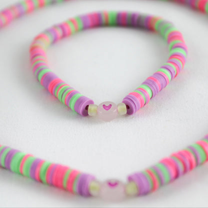 Candy Heartline – Katsuki-Schmuckset mit Herz-Detail