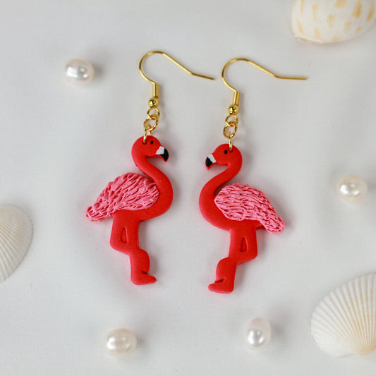 Happy Flamingos - Ohrringe