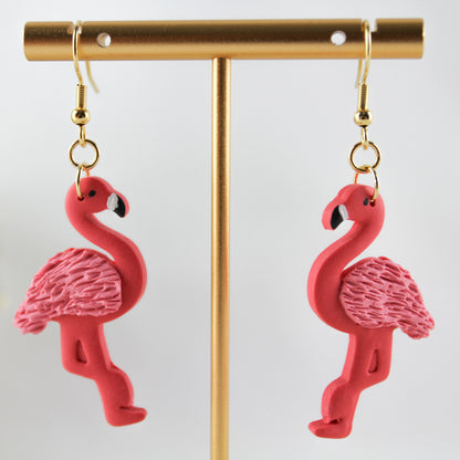 Happy Flamingos - Ohrringe