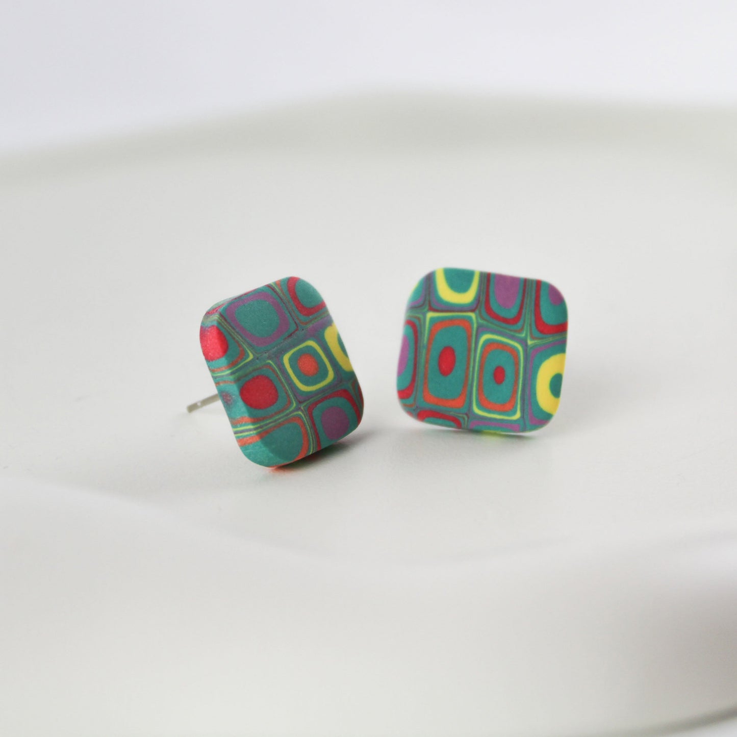 Retro Geo - Ohrstecker
