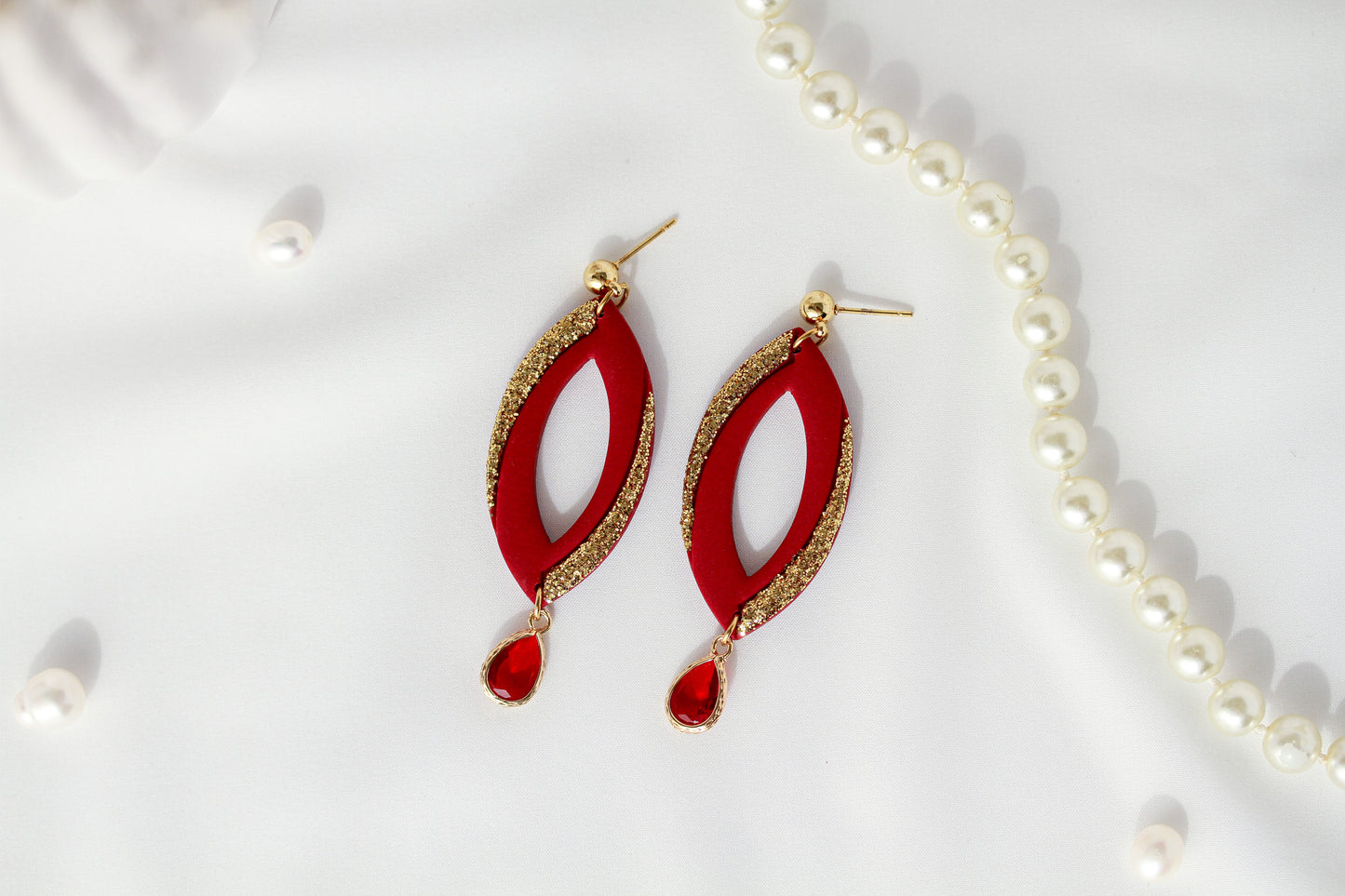 Scarlet Crystal – Ohrringe