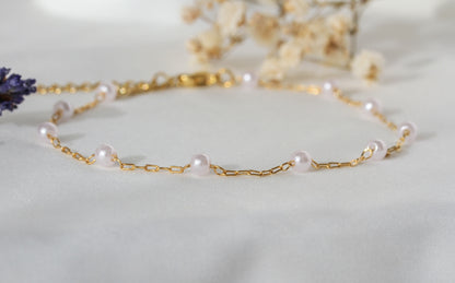 Pearl Veil – Zartes Armband mit Perlen