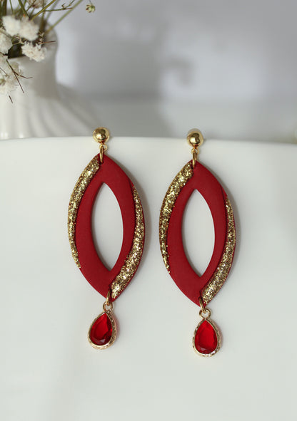 Scarlet Crystal – Ohrringe