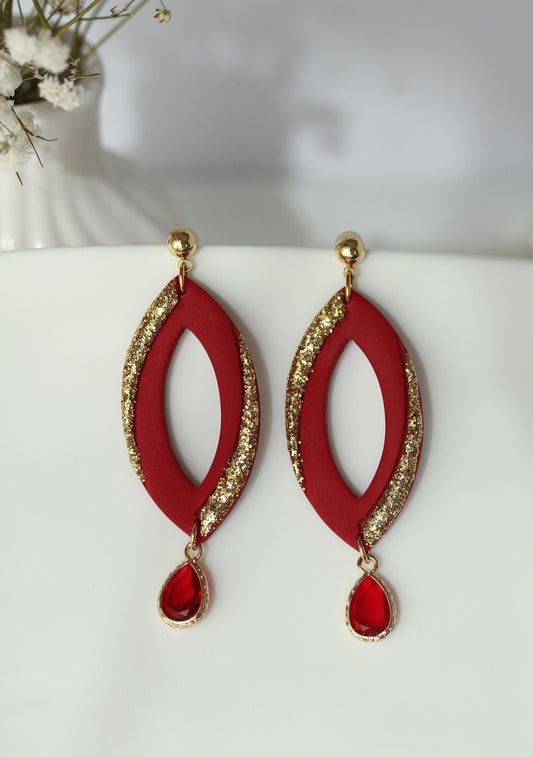 Scarlet Crystal – Ohrringe