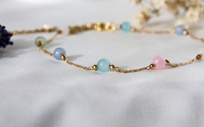 Pastel Harmony – Armband mit bunten Schmuckperlen