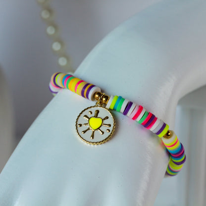 Radiant Heart – Katsuki-Armband mit Emaille-Herz