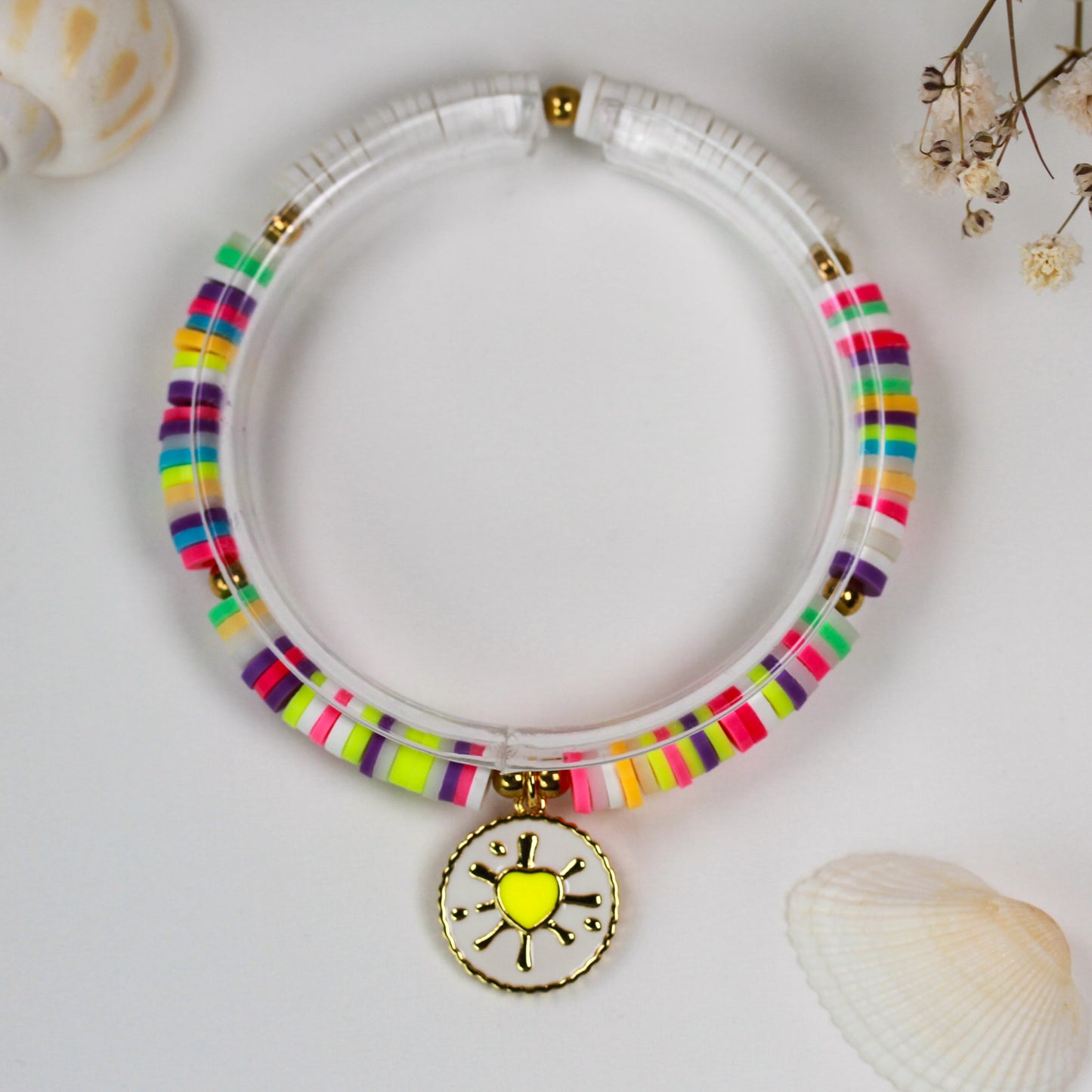 Radiant Heart – Katsuki-Armband mit Emaille-Herz
