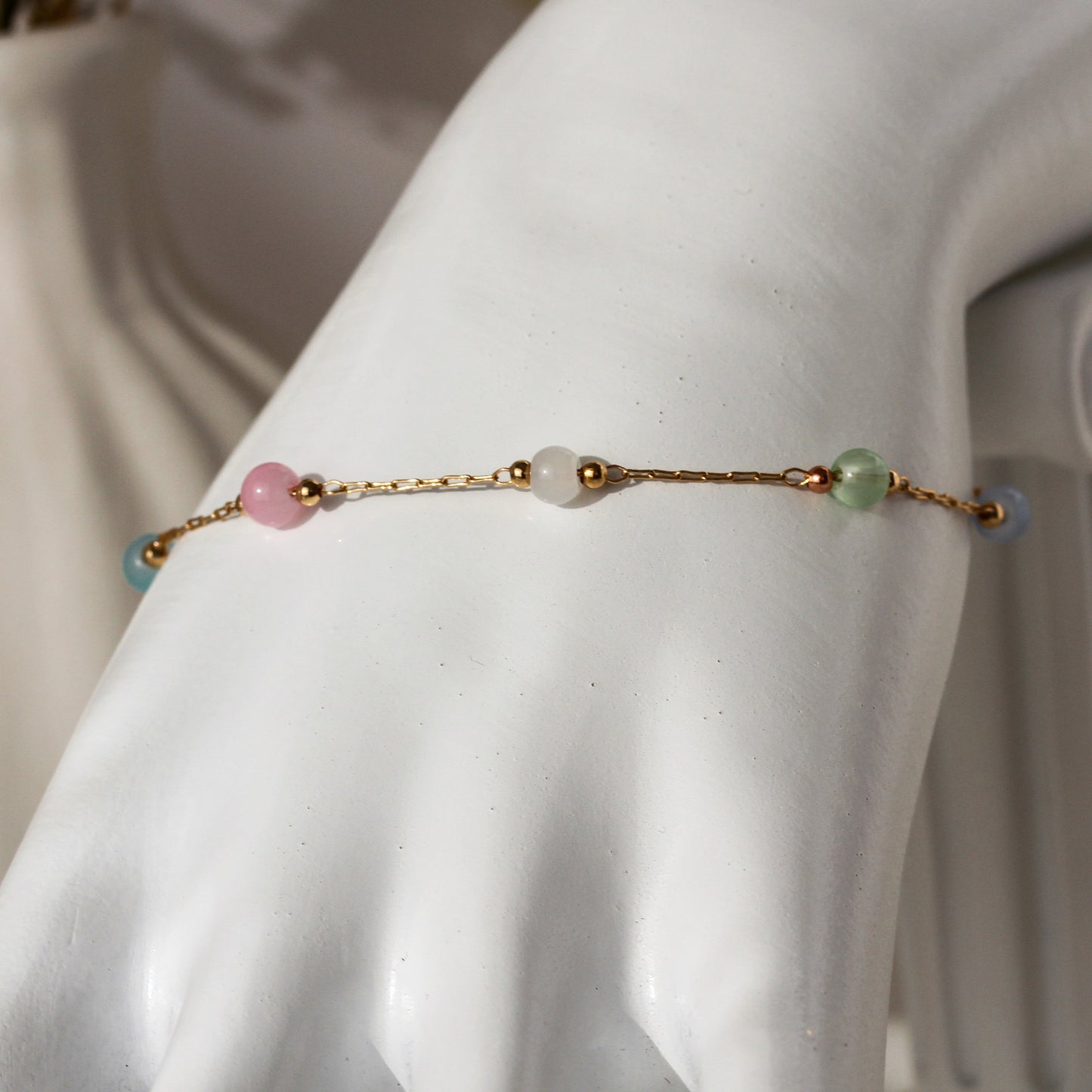 Pastel Harmony – Armband mit bunten Schmuckperlen