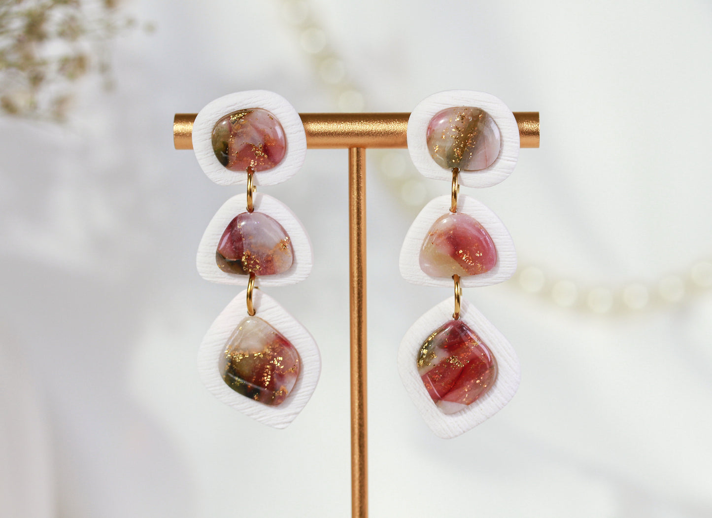Berry Blossom Trio – Ohrringe
