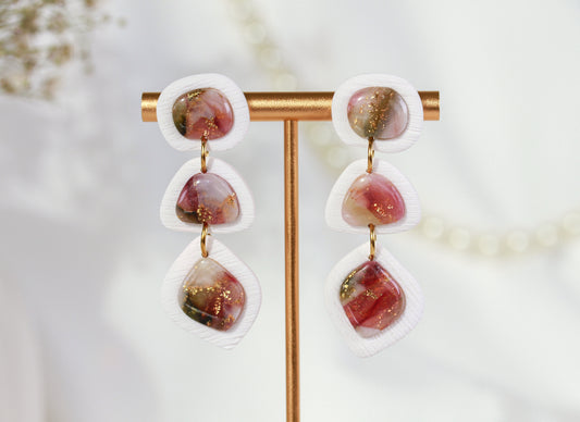 Berry Blossom Trio – Ohrringe
