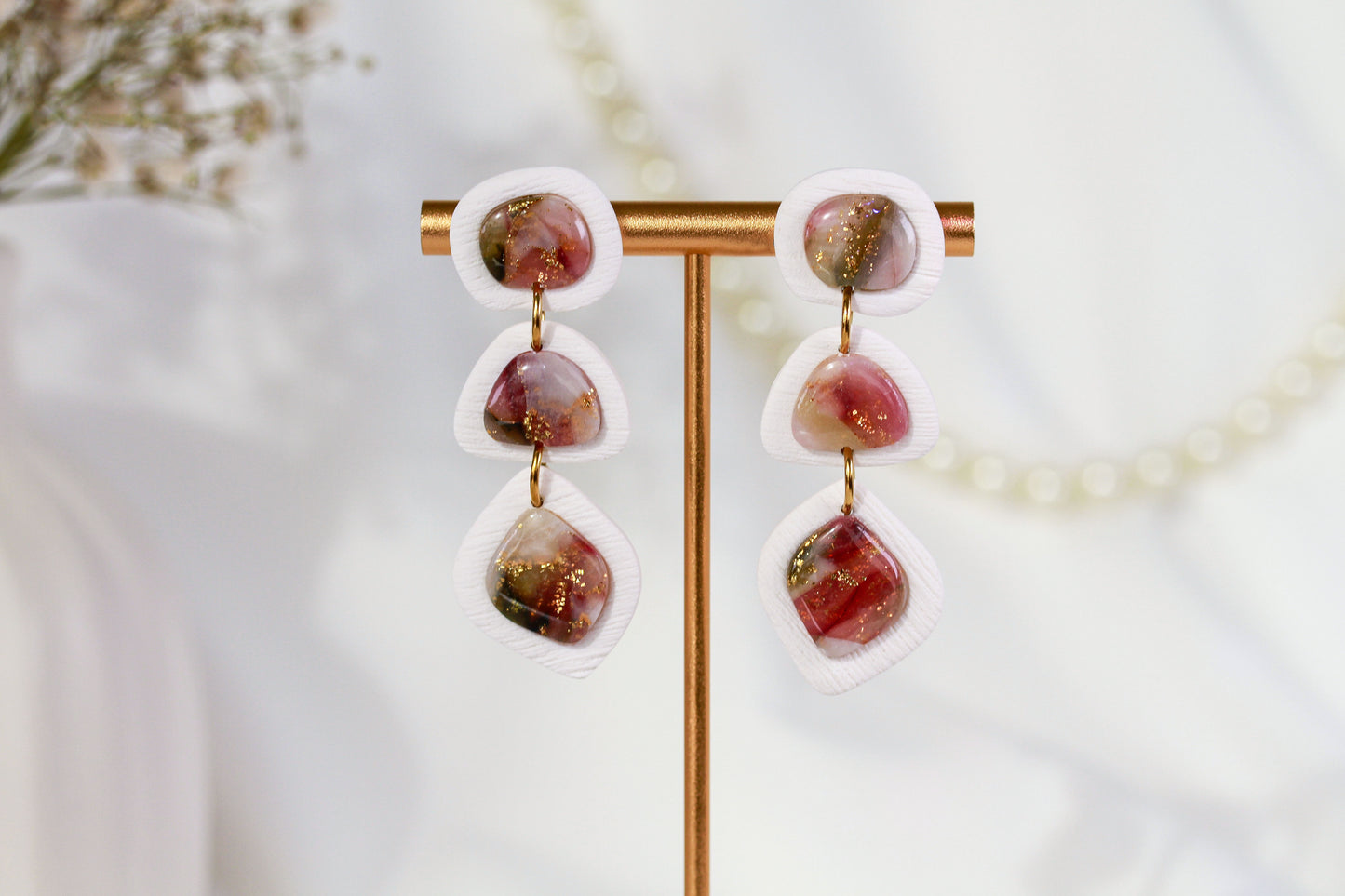Berry Blossom Trio – Ohrringe